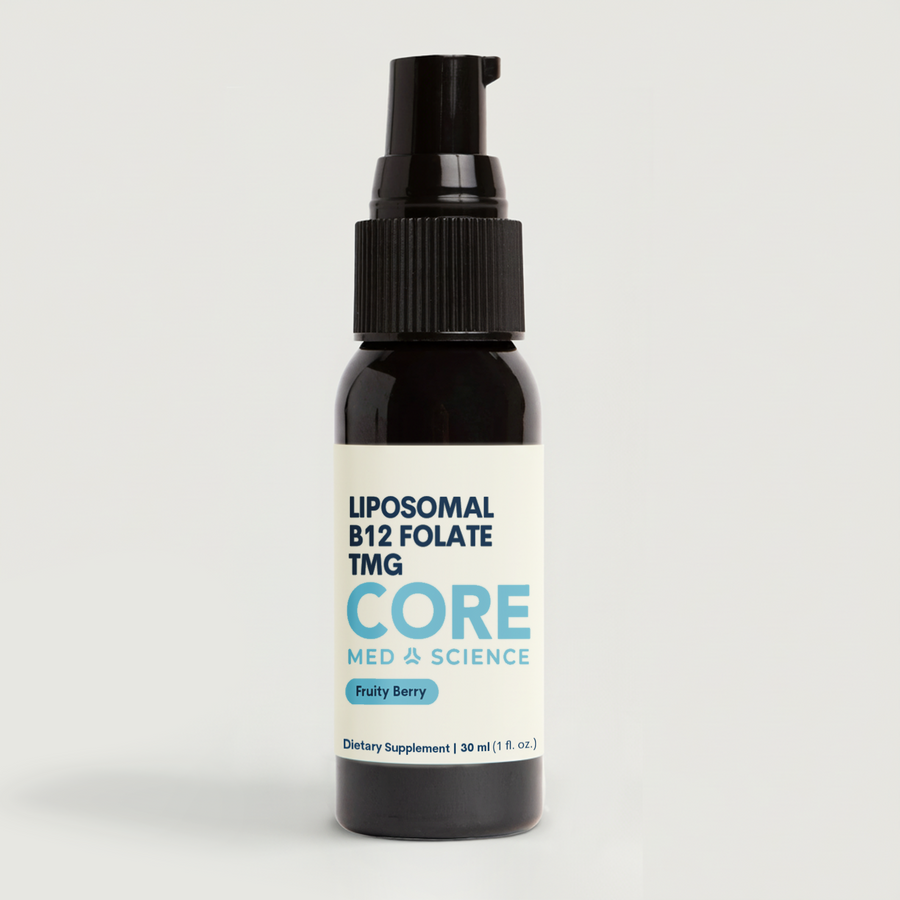 Liposomal B-12 Folate TMG - Liquid Spray (1 FL OZ/ 30 Servings)