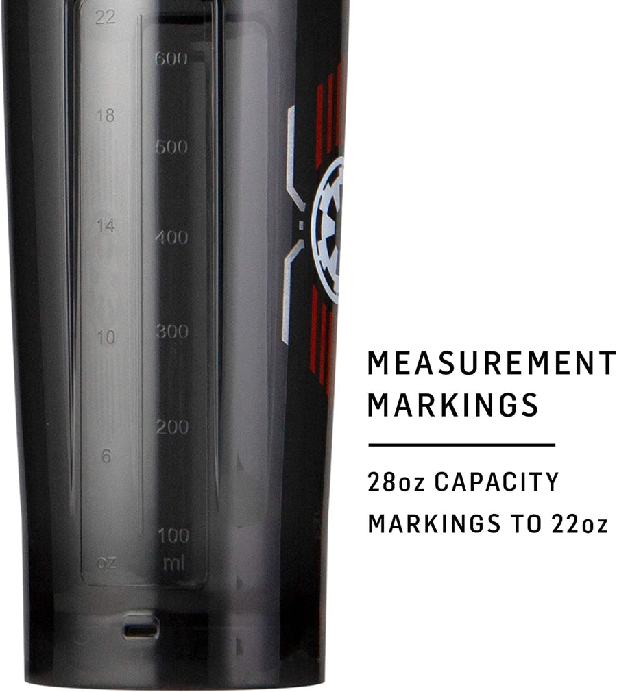 Star Wars Darth Vader Helmet Shaker Bottle - 28-Ounce Pro Series for Protein Shakes & Pre Workout