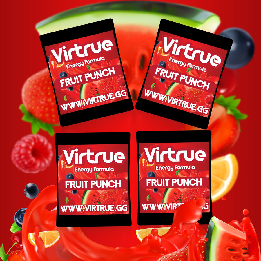 Virtrue Pre-Workout Travel Packs (Set of 4)