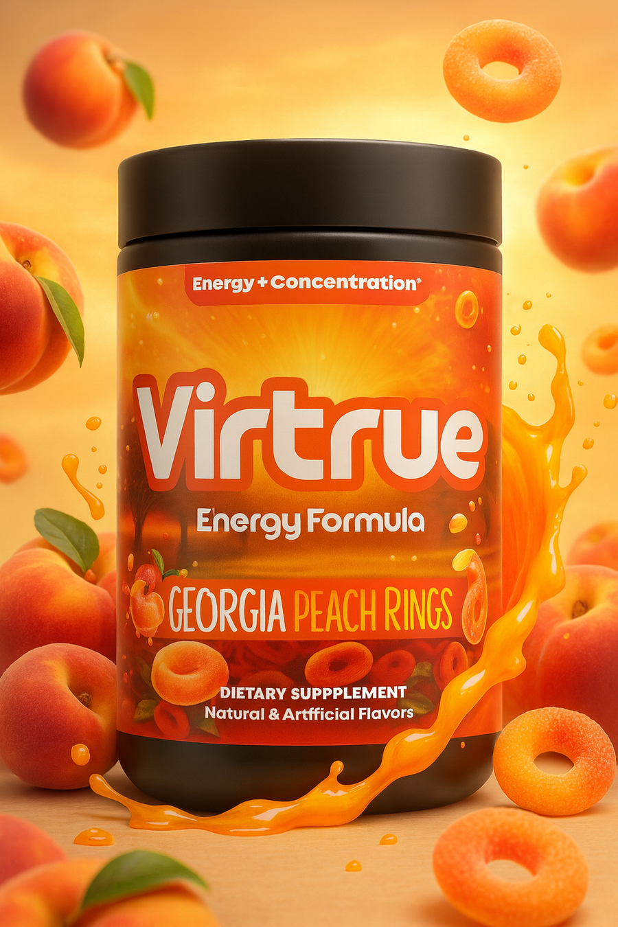 Virtrue Georgia Peach Pre-Workout
