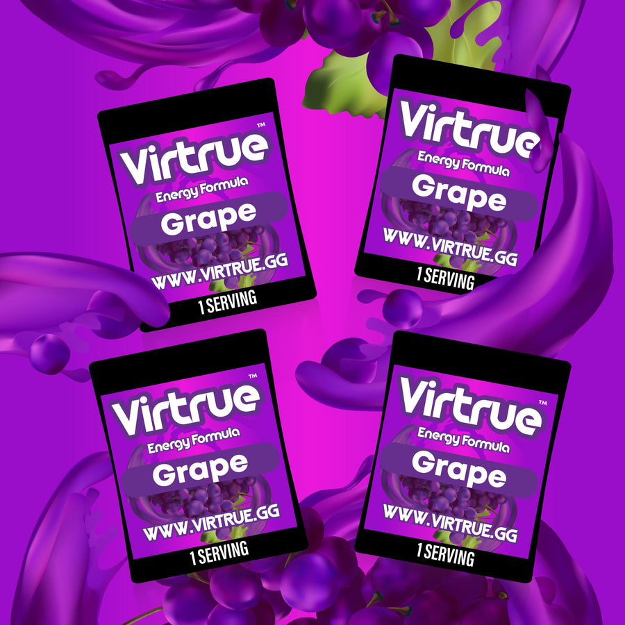 Virtrue Pre-Workout Travel Packs (Set of 4)
