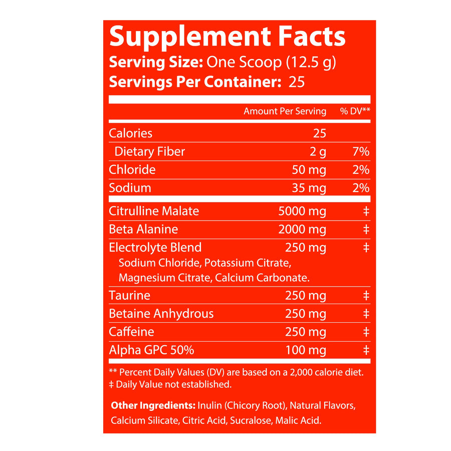 Virtrue Georgia Peach Pre-Workout