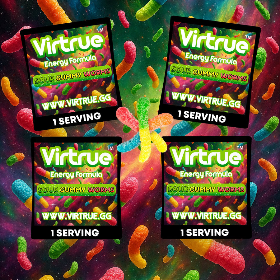Virtrue Pre-Workout Travel Packs (Set of 4)