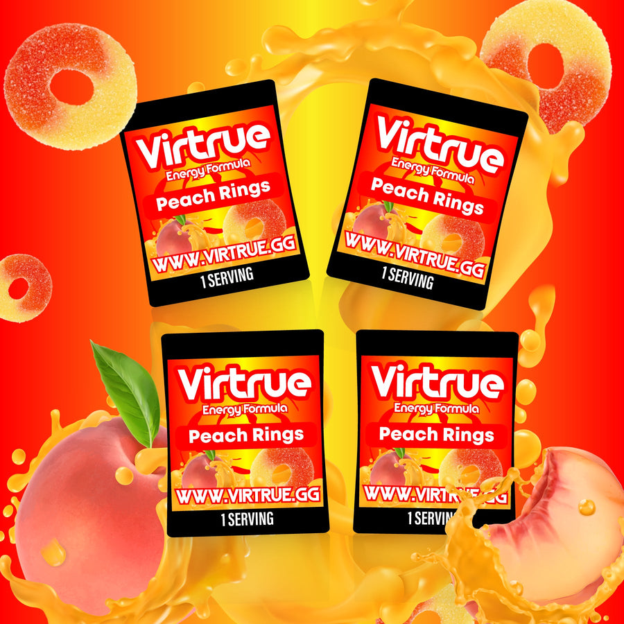 Virtrue Pre-Workout Travel Packs (Set of 4)