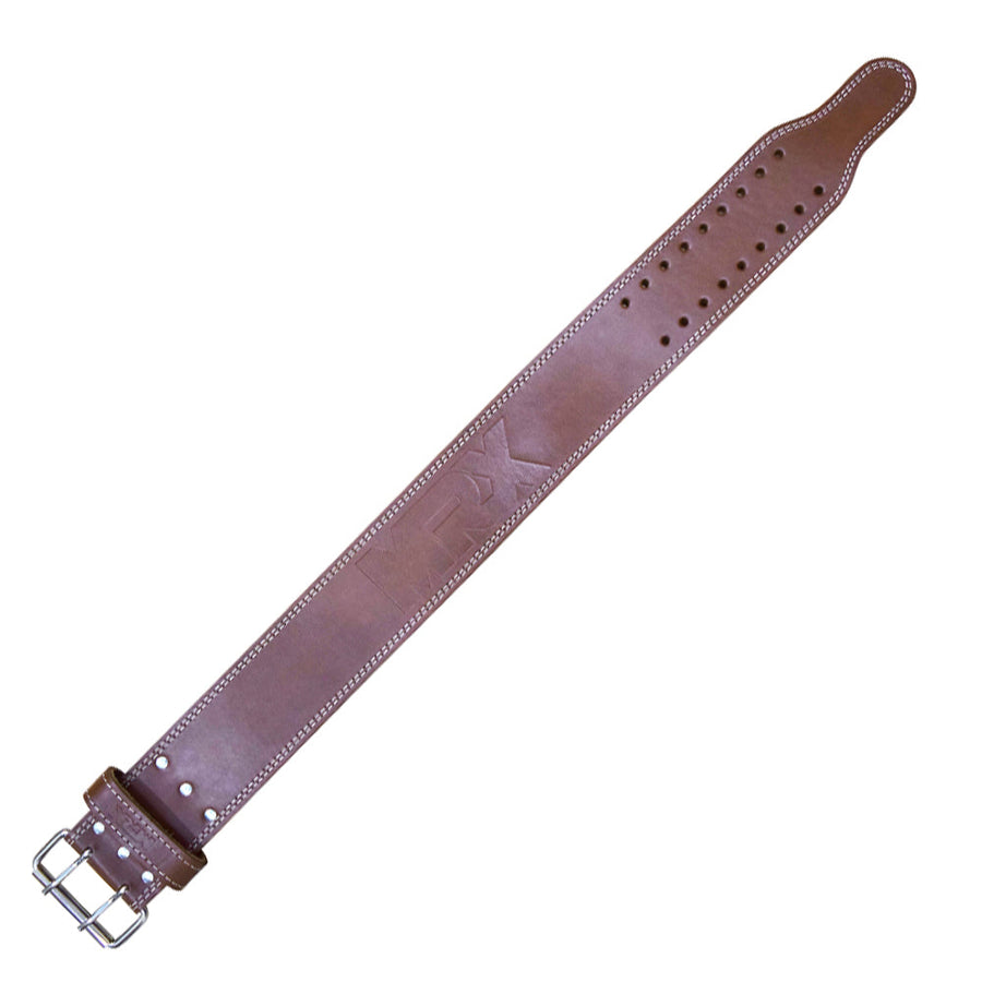 MRX Weightlifting Belt Leather Power lifting Unisex 4" Wide