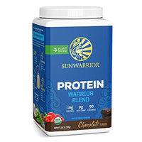 Sunwarrior Warrior Blend Plant Protein — Chocolate (30 Servings)