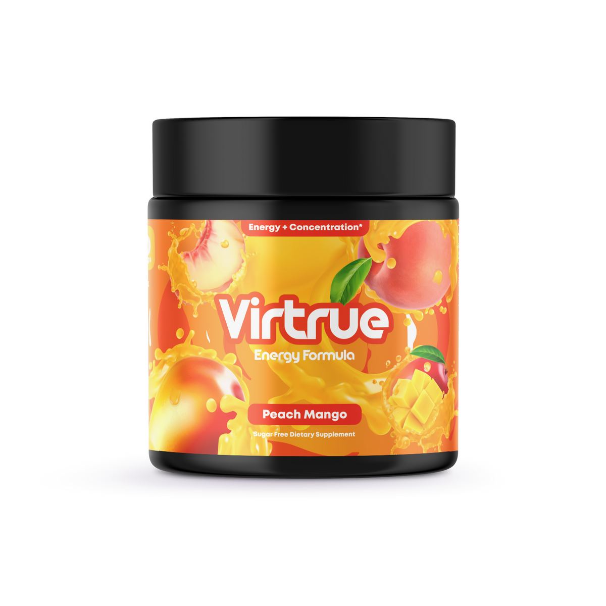 Pre-Workout Energy Powder — Peach Mango