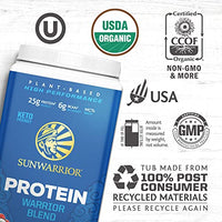 Sunwarrior Warrior Blend Plant Protein — Chocolate (30 Servings)