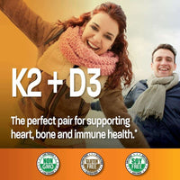 Bronson Vitamin K2 + D3 (120 Capsules)