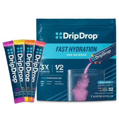DripDrop ORS Electrolyte Powder Bold Variety Pack