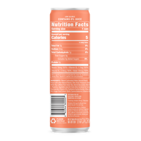 Energy Drink - Sparkling Peach Tea