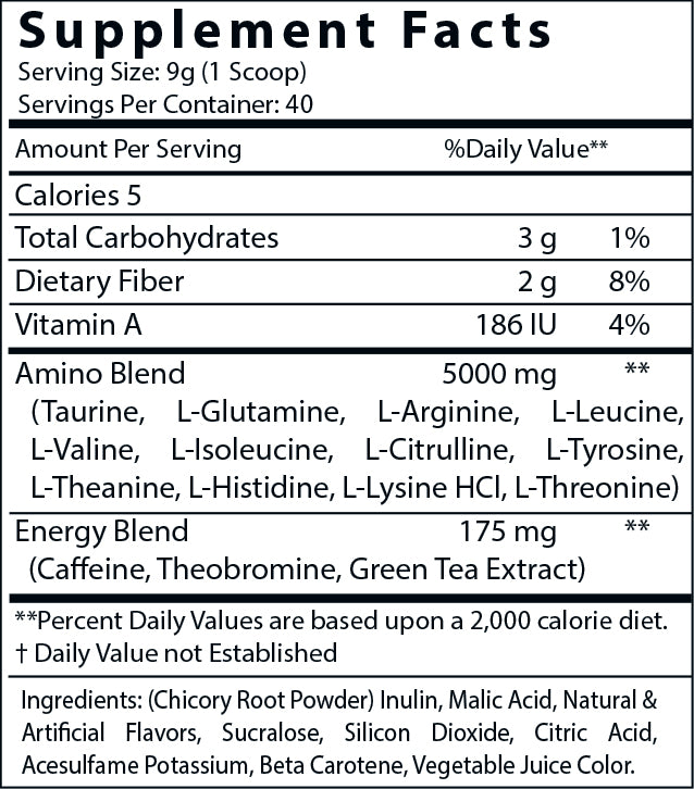 Pre-Workout Energy Powder — Peach Mango