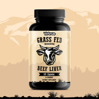 Virtrue Grass Fed Beef Liver Capsules