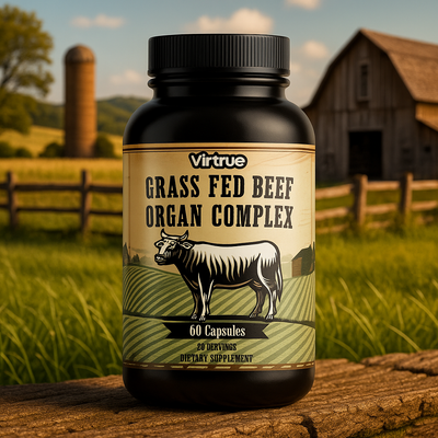 Virtrue Grass Fed Beef Organ Complex