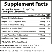 Virtrue Blue Raspberry Electrolyte Hydration