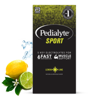 Pedialyte Sport Electrolyte Powder Lemon Lime